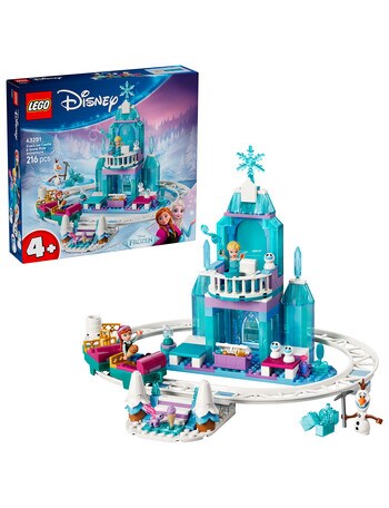 LEGO Disney Princess Elsa's Ice Castle & Snow Ride Adventure, 43281 product photo
