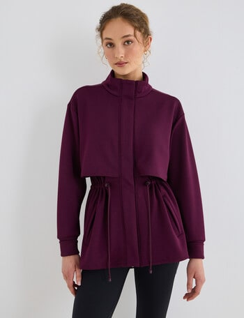 Superfit Drawcord Waist Jacket, Cherry Lacquer product photo