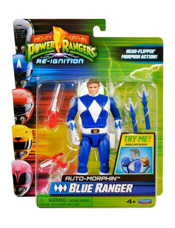 Power Rangers Auto Morphin Figures, Assorted product photo
