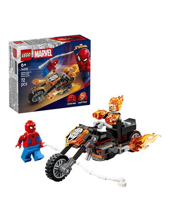 LEGO Superheroes Spider-Man vs. Ghost Rider Motorcycle, 76335 product photo