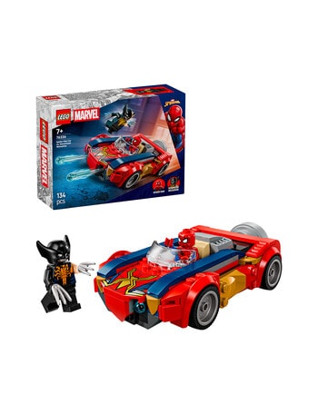 LEGO Superheroes Spider-Man Car vs. Venomized Wolverine, 76336 product photo