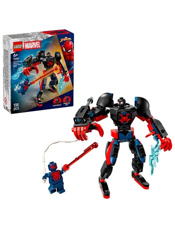 LEGO Superheroes Miles Morales Mech vs. Spider-Man, 2099 76337 product photo