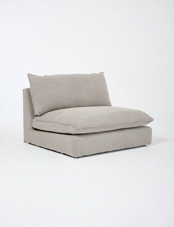 Marcello&Co Aspen Maxi Fabric Modular Armless, Grey V2 product photo