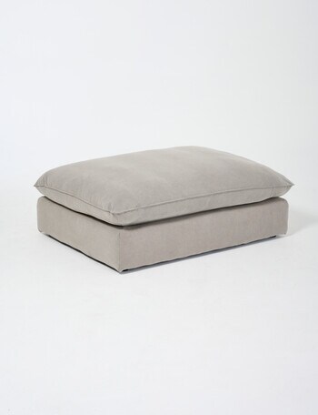 Marcello&Co Aspen Maxi Fabric Modular Ottoman, Grey V2 product photo