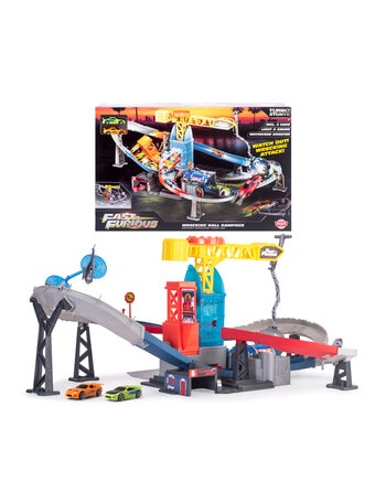 Dickie Fast & Furious Wrecking Ball Rampage Playset product photo
