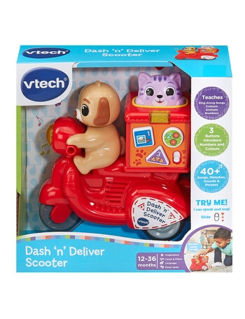 Vtech Dash 'N' Deliver Scooter product photo