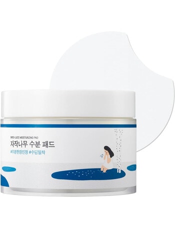 Round Lab Birch Juice Moisturising Pad, 80-Piece product photo