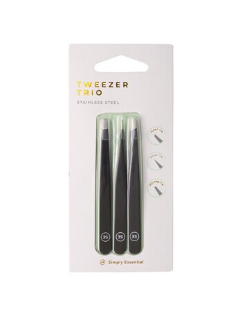 Simply Essential Tweezer Trio product photo