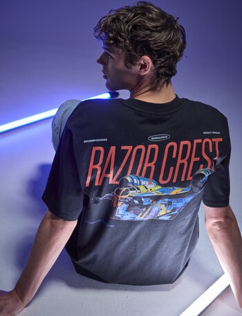 Licensed Star Wars Razor Tee, Black product photo