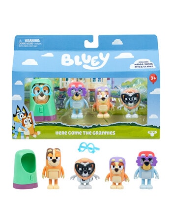 Bluey Figures, 4-Pack, Series 14, Assorted product photo