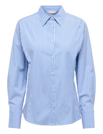 ONLY Bersa Fitted Shirt, Brunnera Blue product photo