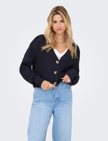 ONLY Carol Knit Cardigan, Night Sky product photo