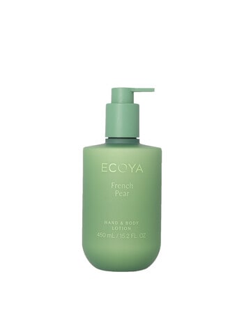 Ecoya Hand & Body Lotion, French Pear, 450ml product photo