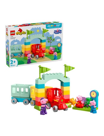 LEGO DUPLO Peppa Pig Train Ride With Grandpa Pig, 10466 product photo