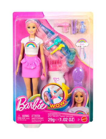 Barbie Rainbow Sparkle Hair Fashion Doll with Extra-Long Hair product photo