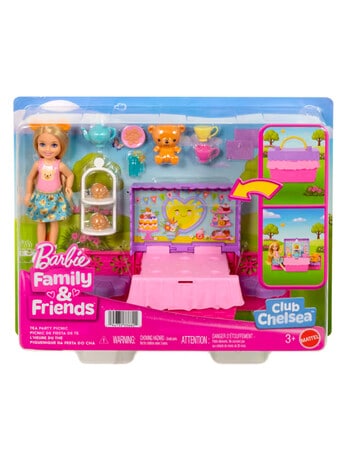 Barbie Family & Friends Club Chelsea Pop-Up Tea Party Playset product photo