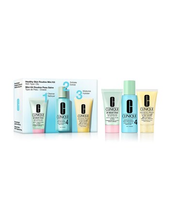 Clinique Healthy Skin Routine: Mini 3-Step Kit For Oily Skin product photo