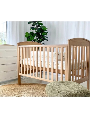 Babyhood Classic Curve Cot Driftwood product photo