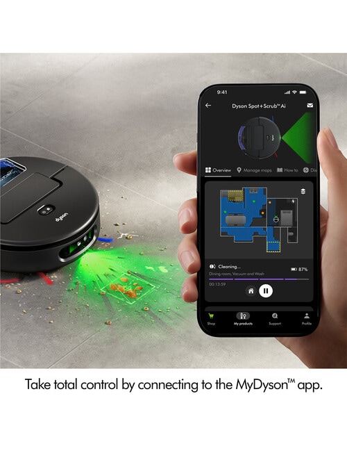 Dyson Spot+Scrub Ai Wet and Dry Robot Vacuum,218087-01 product photo View 09 L