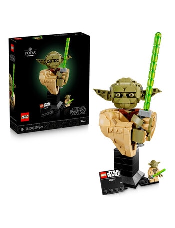 Lego Star Wars Yoda Bust, 75438 product photo