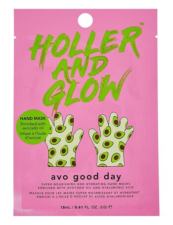 Holler and Glow Avo Good Day Hand Mask product photo