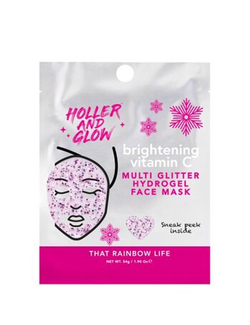 Holler and Glow That Rainbow Life Face Mask product photo