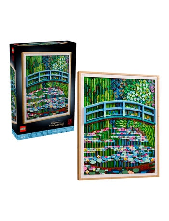 LEGO Art Claude Monet Bridge over a Pond of Wat, 31220 product photo