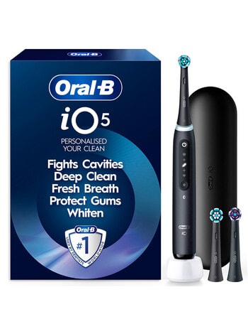 Oral B Series 5 Electric Toothbrush, Black, IO5BTC product photo