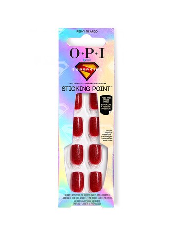 OPI Sticking Point Supergirl, Red-y to Argo product photo