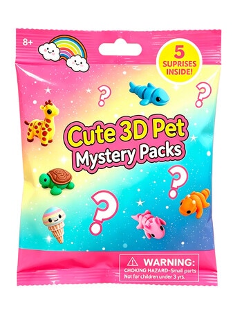 Fidget Toys 3D Wigglies Pets, 5 Pack product photo