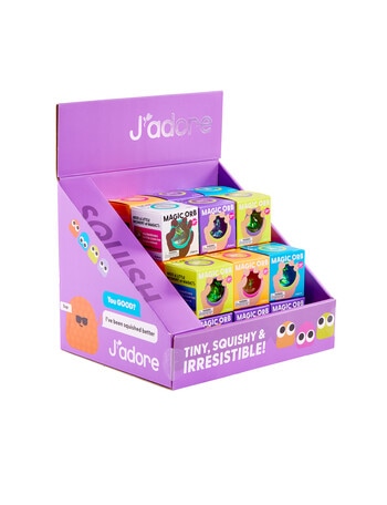 J'adore Water Glitter Squish Ball, Assorted product photo