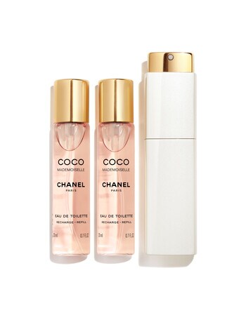 CHANEL COCO MADEMOISELLE Eau de Toilette Twist and Spray 3x20ml product photo