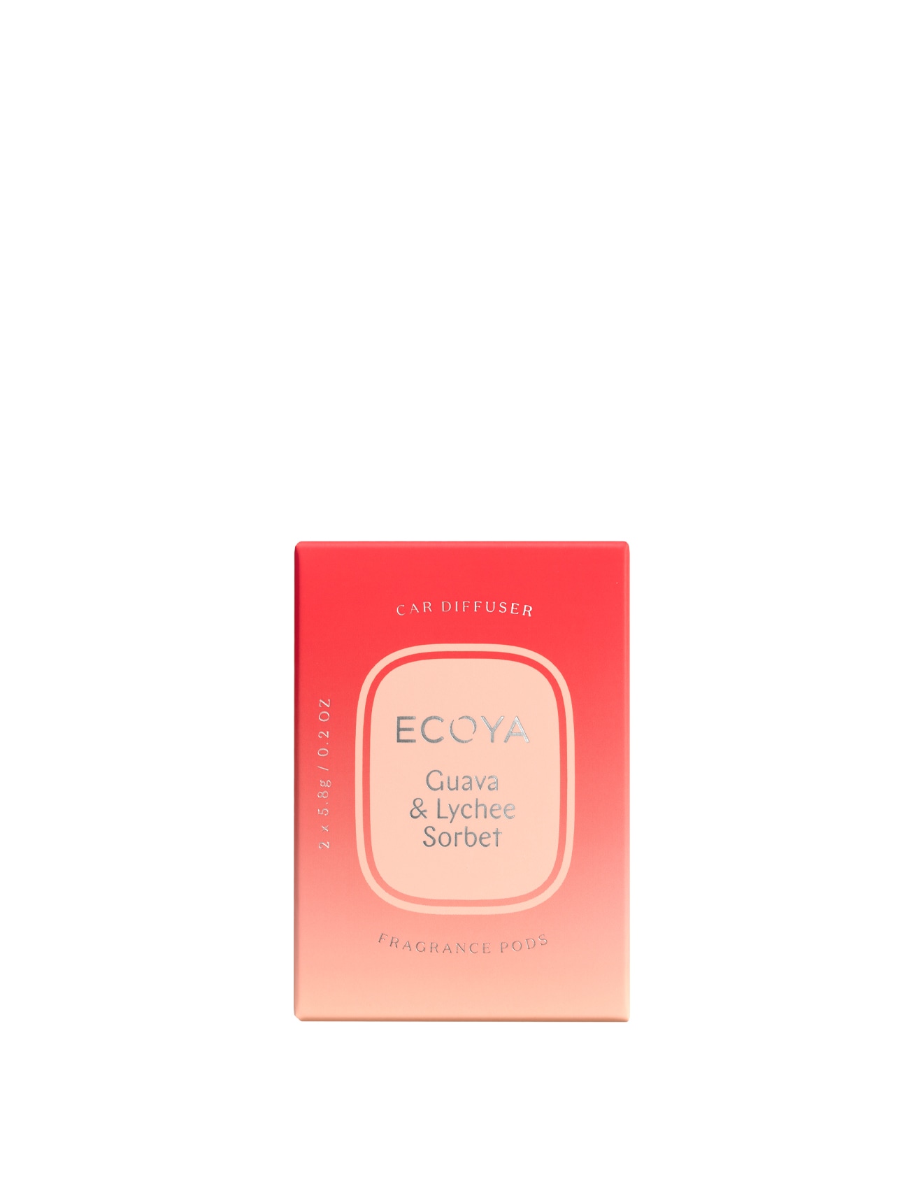 Ecoya Guava & Lychee Sorbet Car Diffuser, Refill product photo