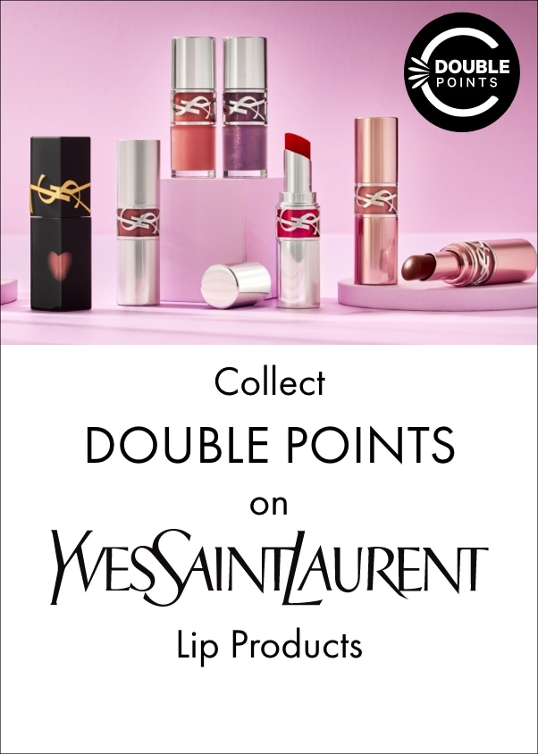 Double Points on YSL Lip Products