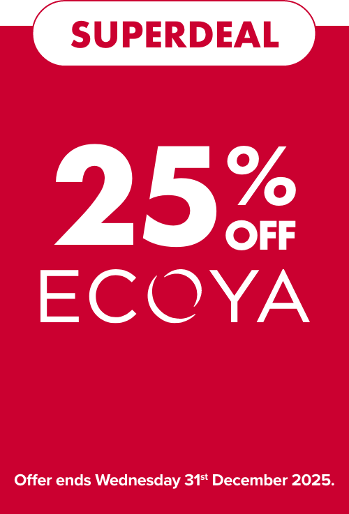 25% off ECOYA