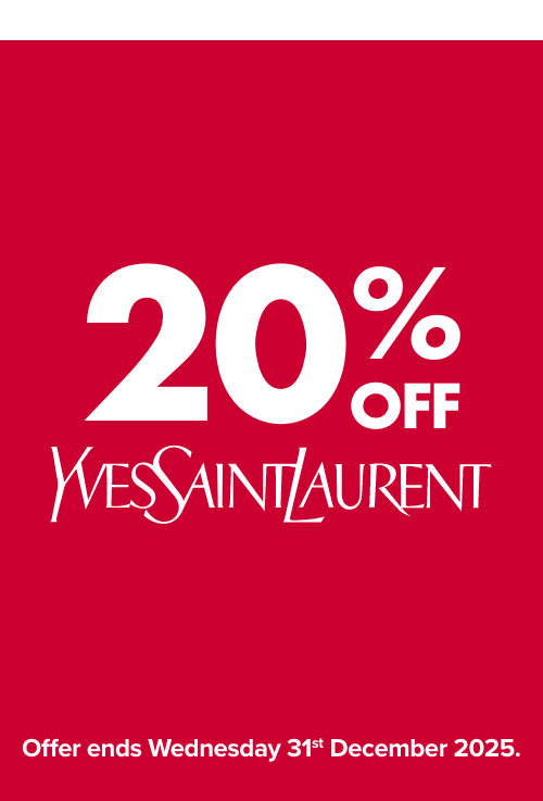 20% off Yves Saint Laurent