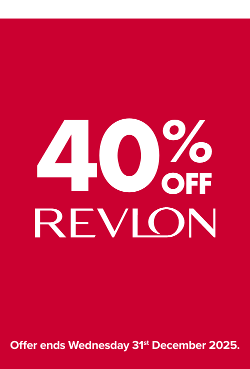 40% off Revlon