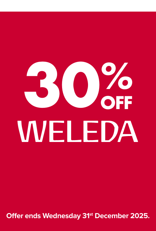 30% off Weleda