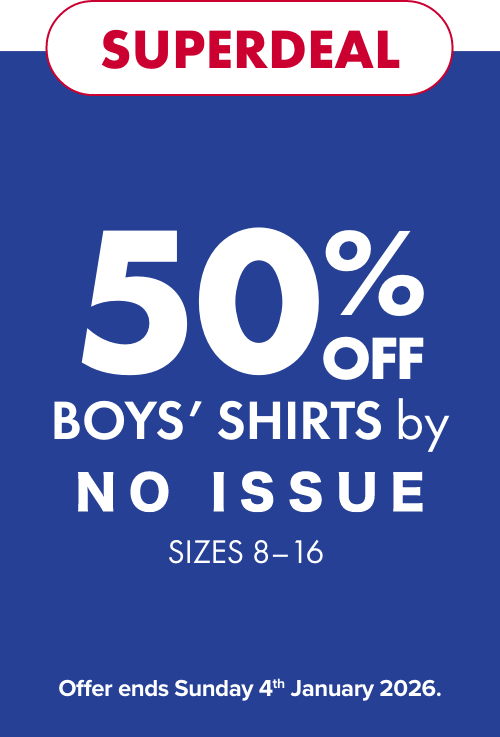 [SUPERDEAL] 50% off Shirts by No Issue Sizes 8-16.