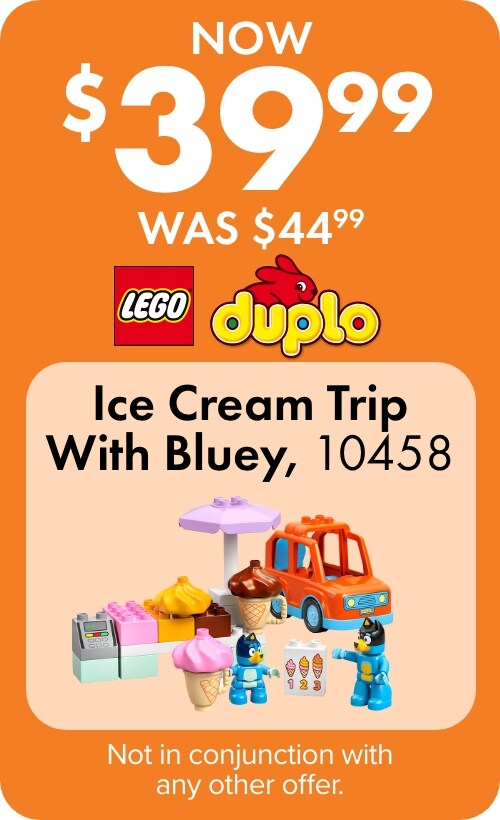 NOW $39.99 WAS $44.99 Ice Cream Trip With Bluey, 10458