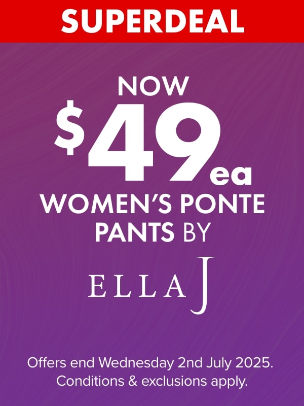 NOW $49ea Women's Ponte Pants by Ella J
