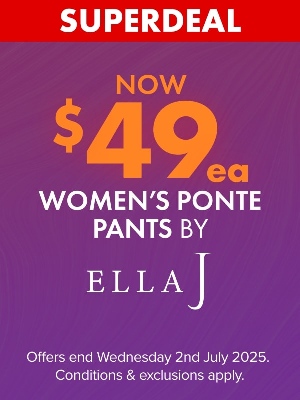 NOW $49ea Women's Ponte Pants by Ella J