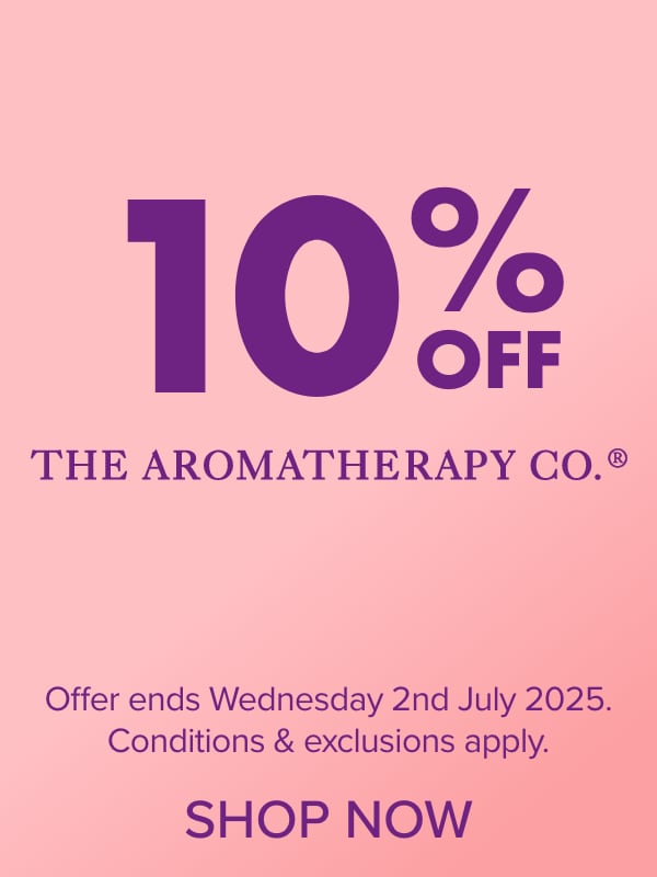 10% OFF The Aromatherapy Co.