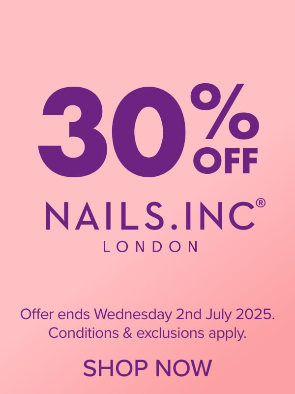 30% OFF Nails Inc