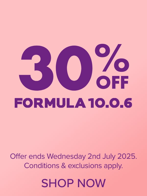 30% OFF Formula 10.0.6
