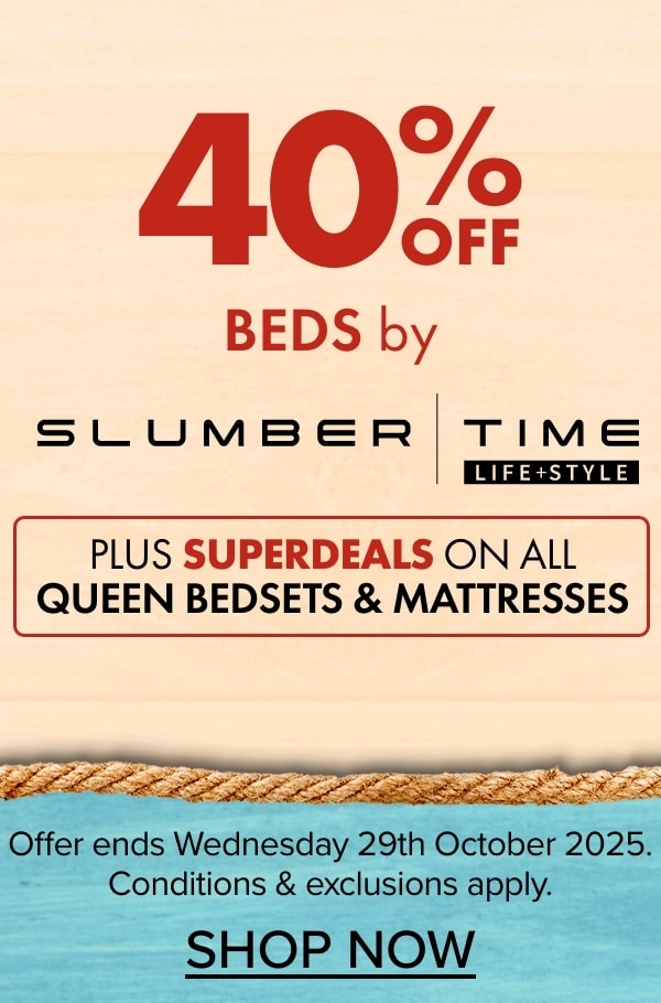 40% OFF Beds by Sleepyhead
