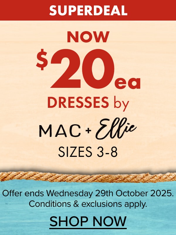 NOW $29ea Dresses by Mac & Ellie