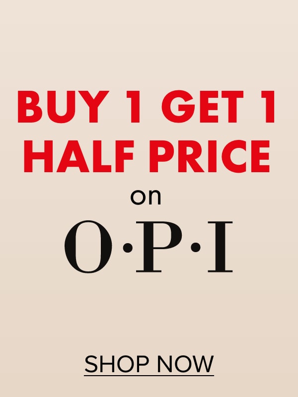 BUY 1 GET 1 HALF PRICE on OPI