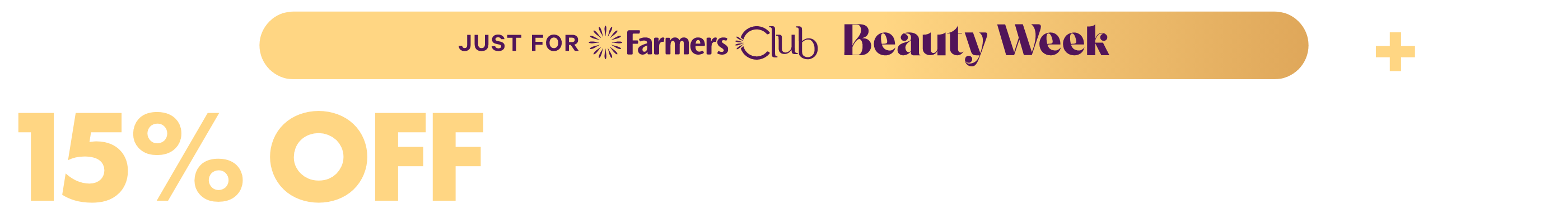 15% OFF BEAUTY & FRAGRANCE