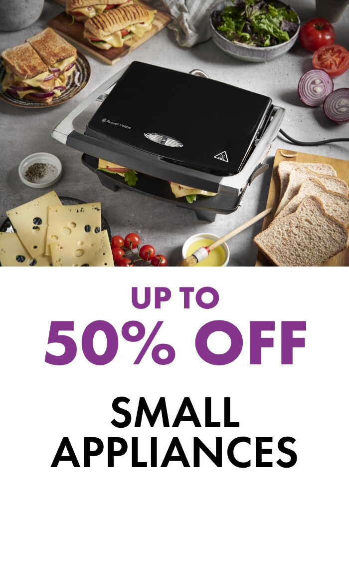 UP TO 50% OFF Small Appliances